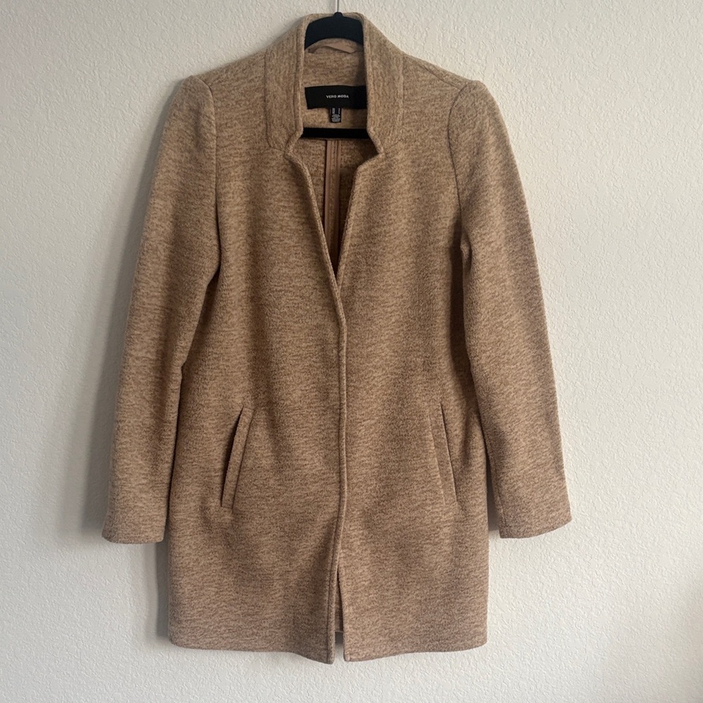 Vero Moda  Tan Long Coat